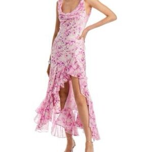 Cinq a Sept Raya Long Silk Dress (Size 10)